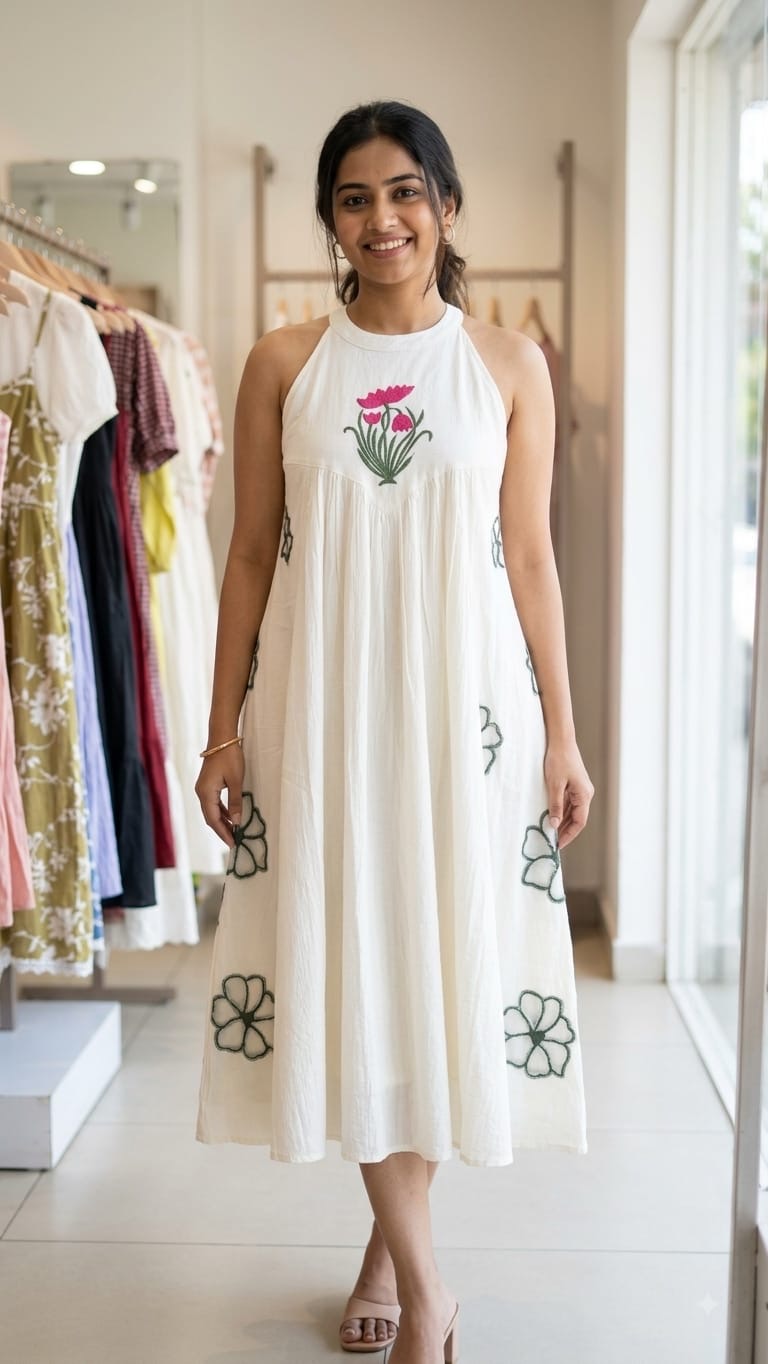 Floral Midi Dress