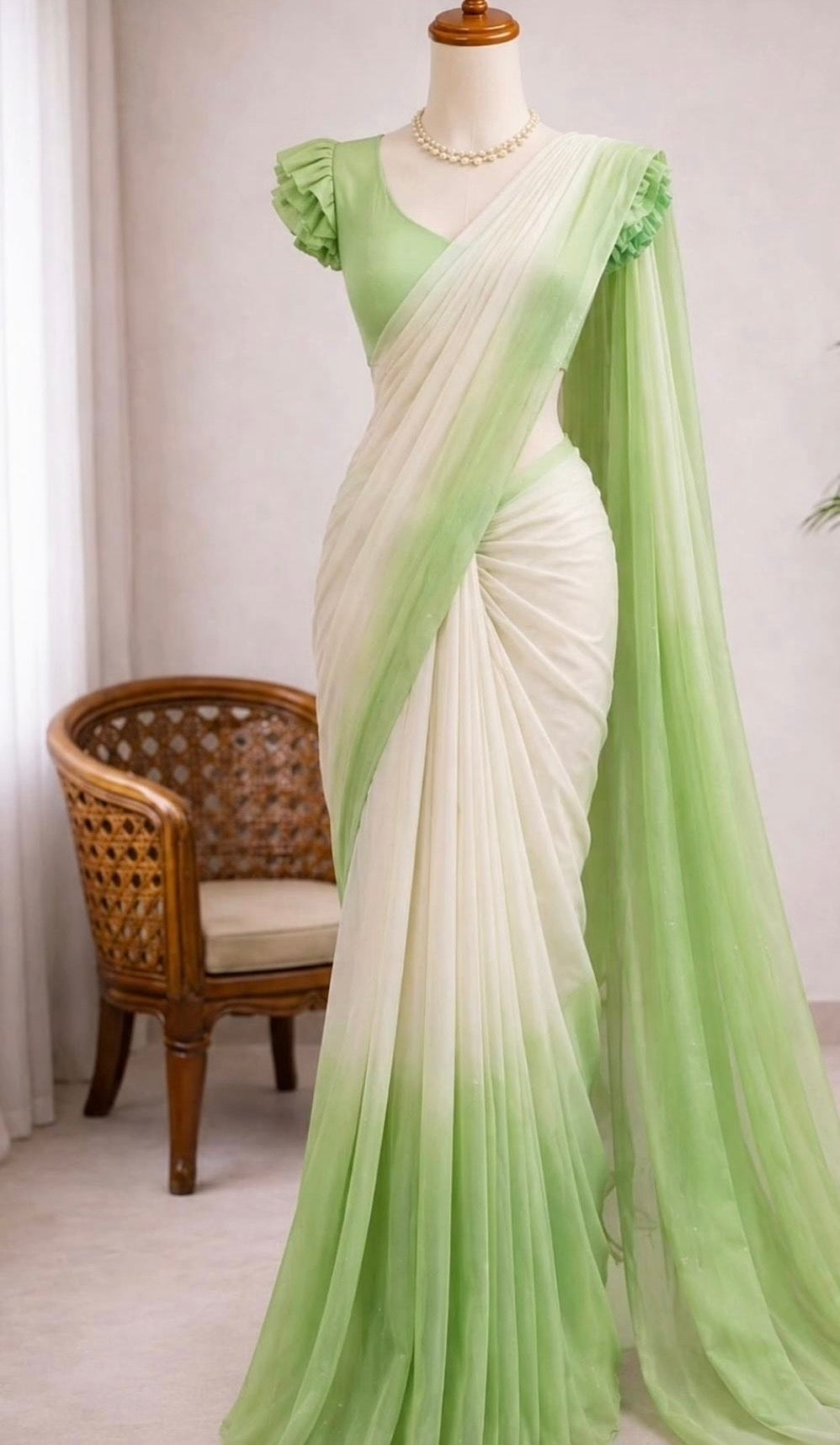 Chinon Saree - Design 3