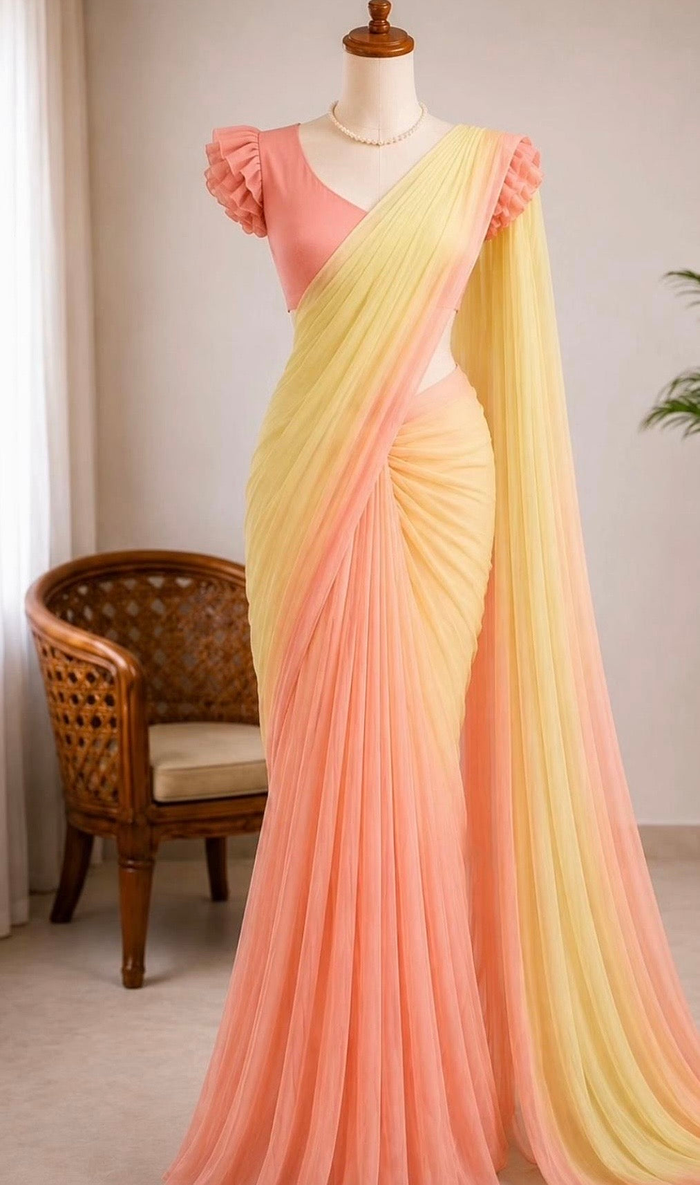 Chinon Saree - Design 5