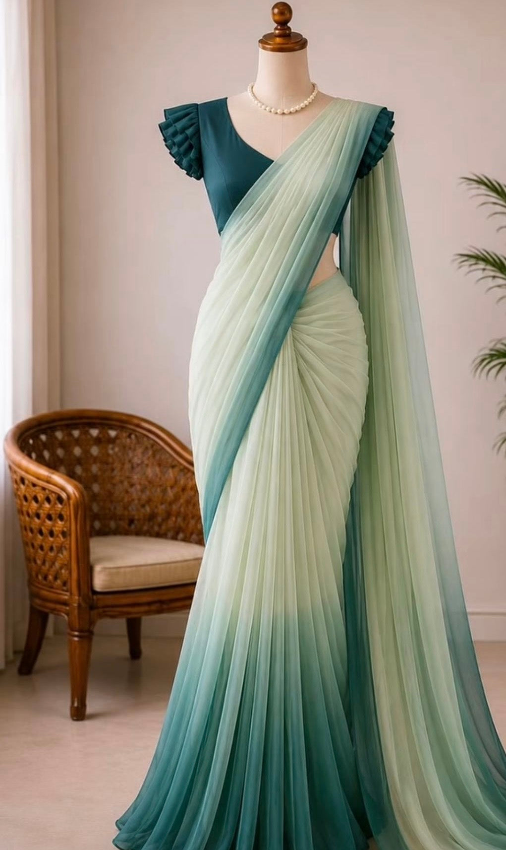 Chinon Saree - Design 6