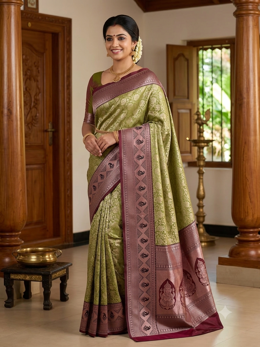 Banarasi Silk Design 6
