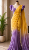 Chinon Saree - Design 13