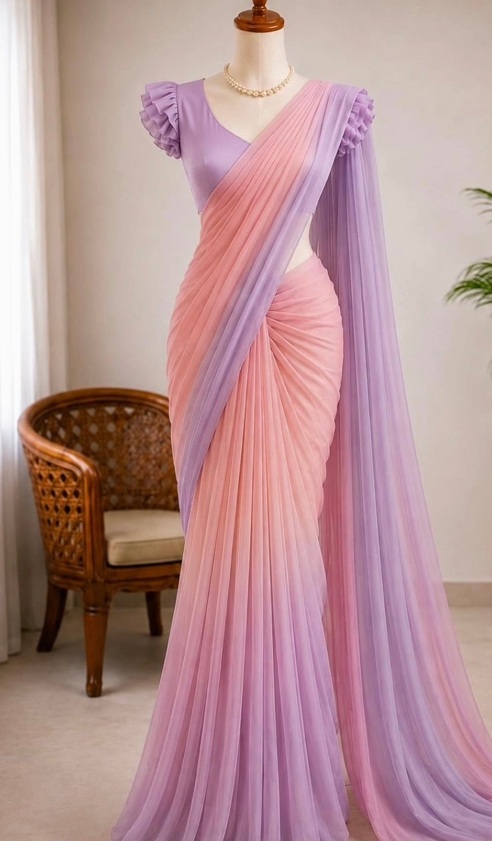 Chinon Saree - Design 16