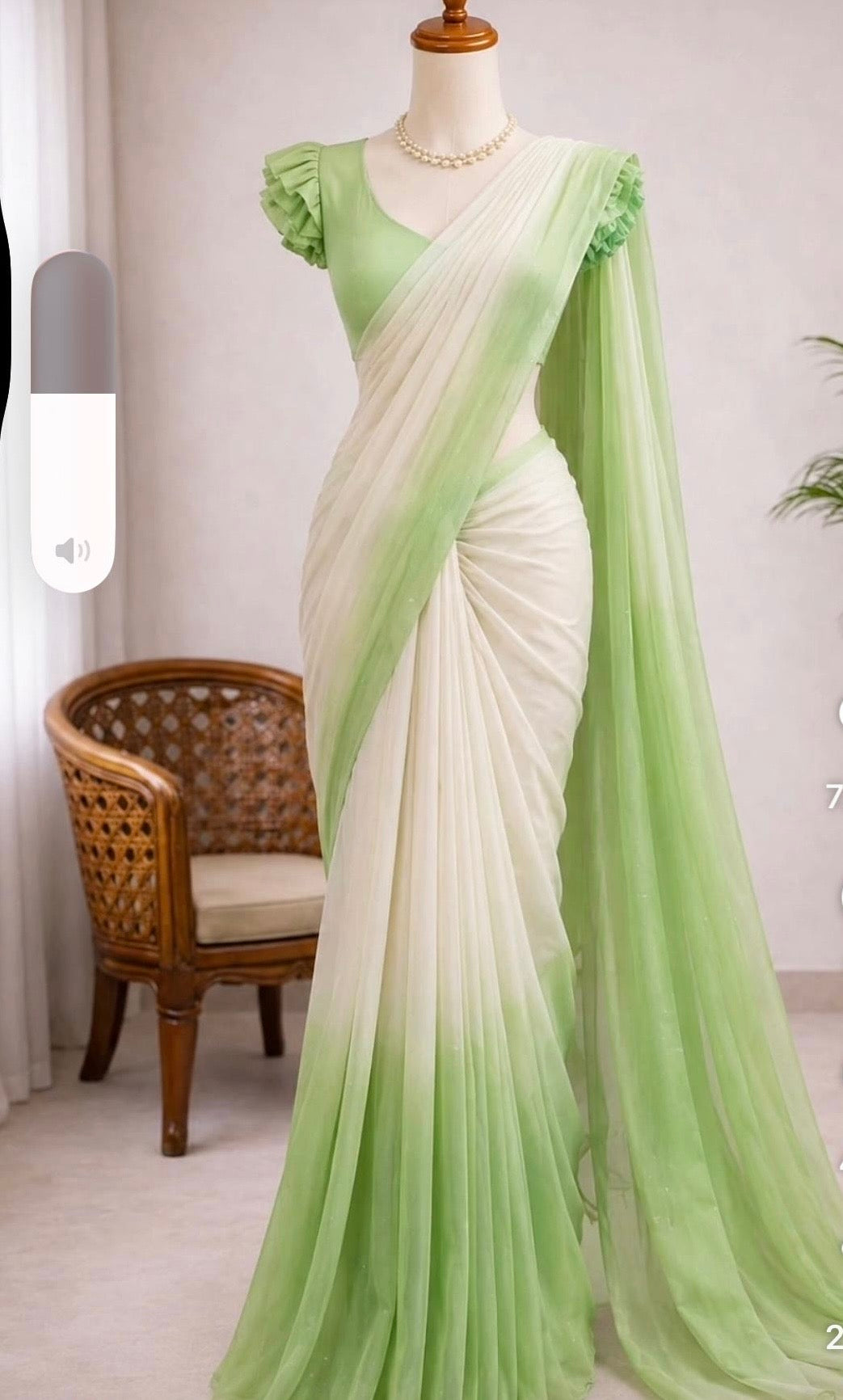 Chinon Saree - Design 19