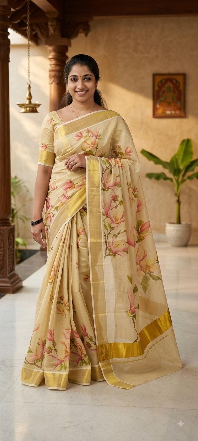 Meher Floral Saree